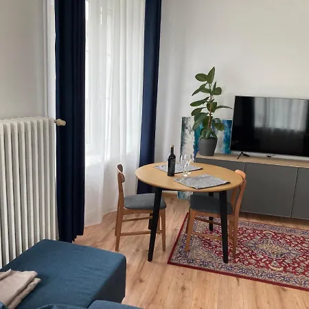 Flat Overlooking The River In The Centre Of Γκντανσκ